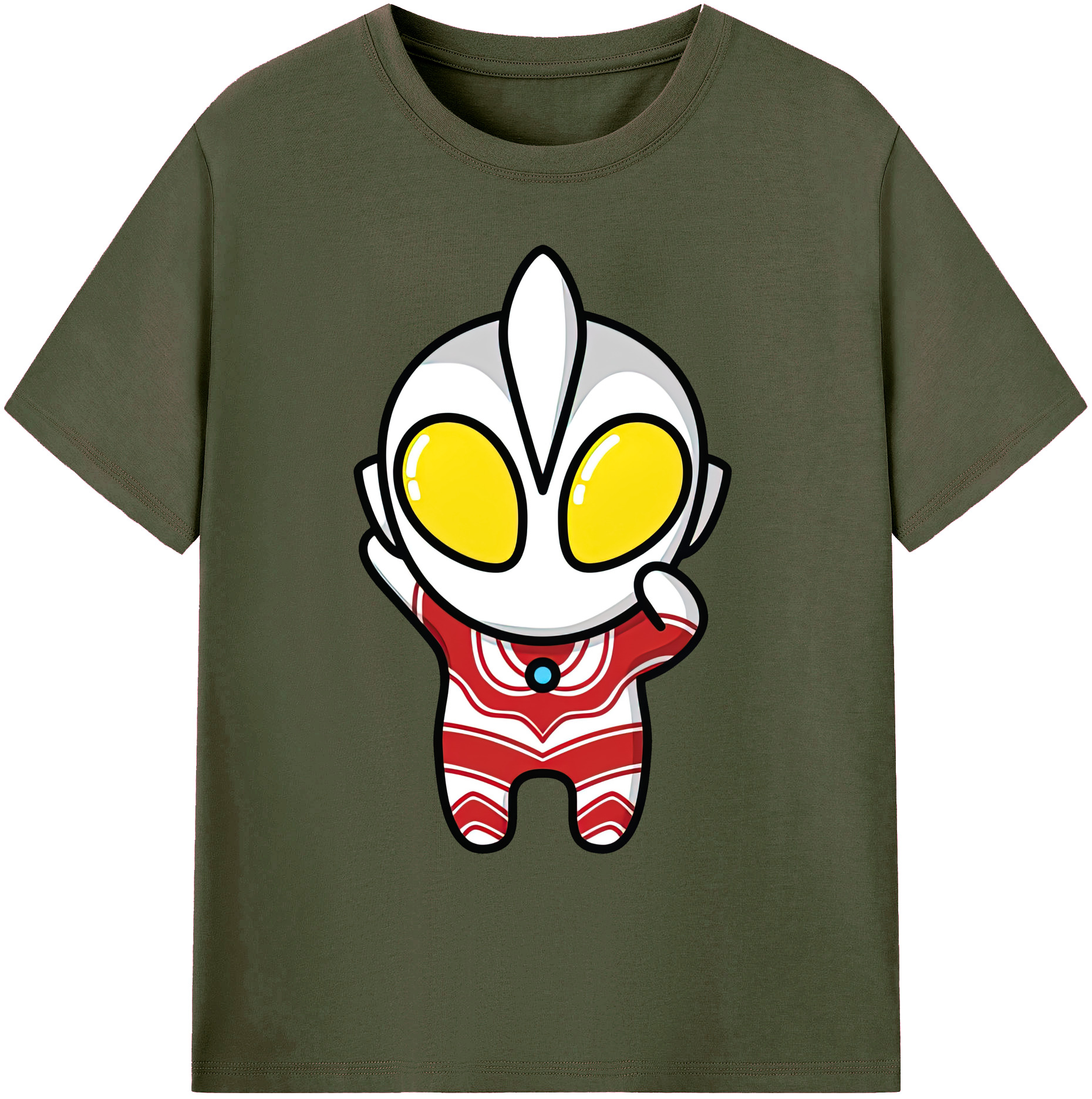 （画像用） ウルトラマン Ultraman 綿100％ メンズ半袖Tシャツ｜肌触りやわらか＆通気性
